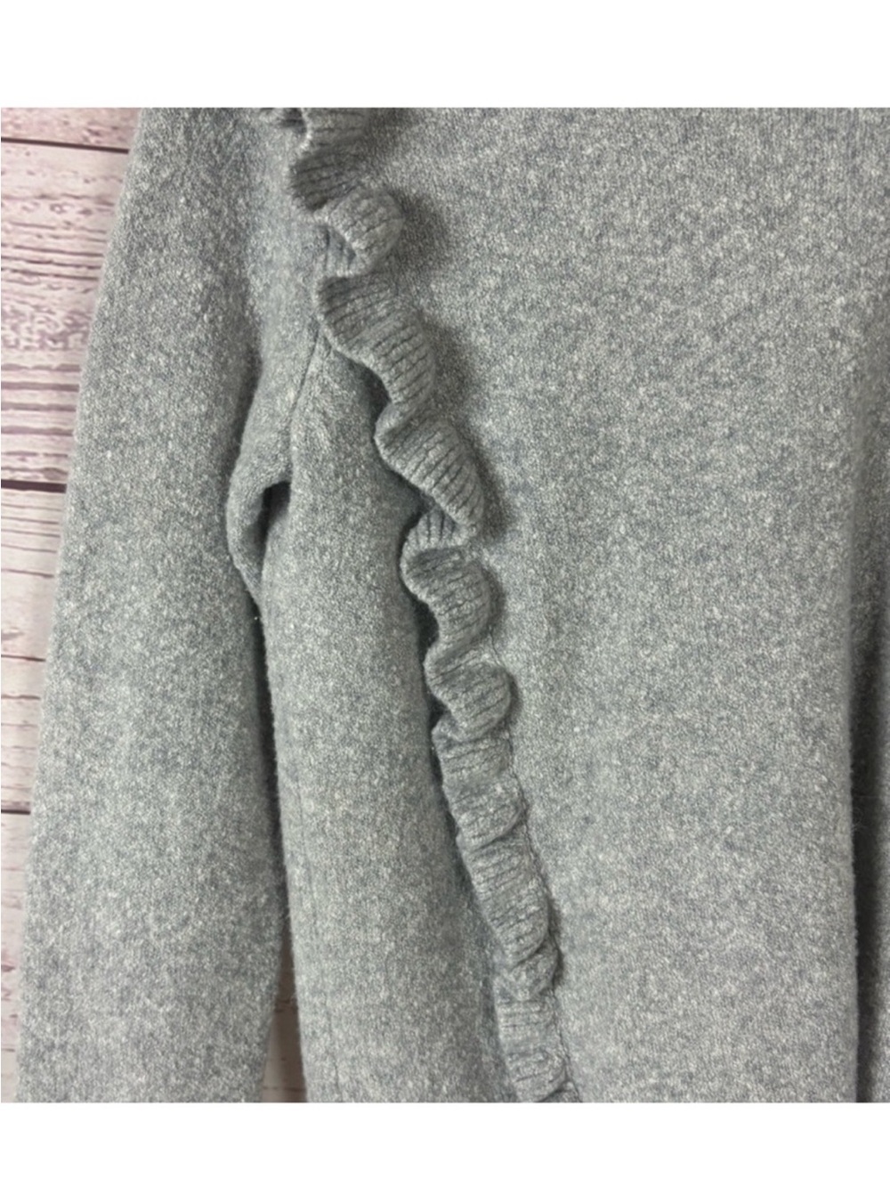 Cynthia Rowley Ruffle Sweater - Picture 4 of 6